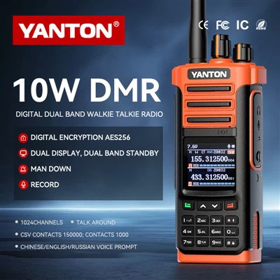 Dual-band DMR digitale radio